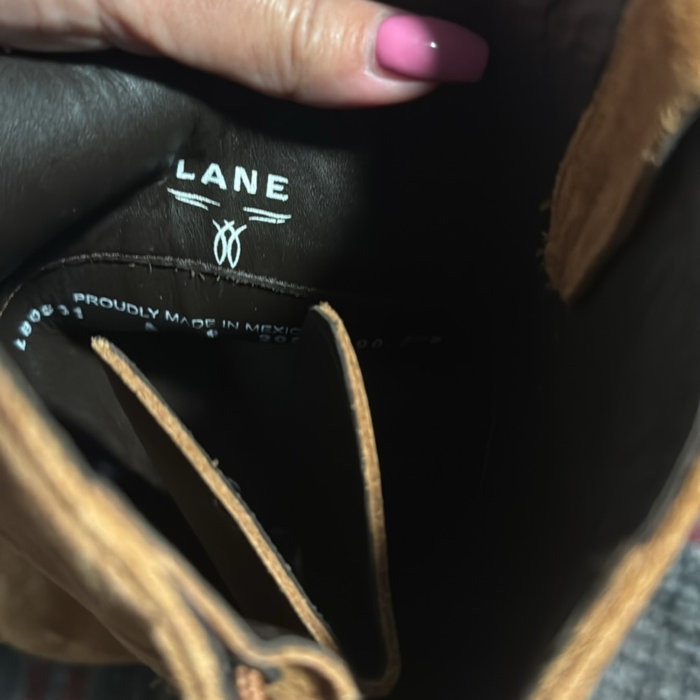 Lane Western Boots Corset Tied and with side zippers - Picture 8 of 9